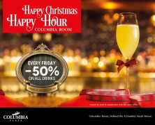 Happy Hour Lifestyle Ad 230x297mm